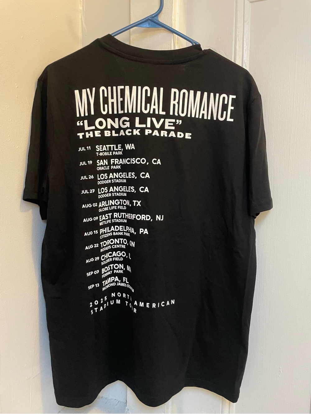 My Chemical Romance 2025 Tour T Shirt - Picture 2 of 3